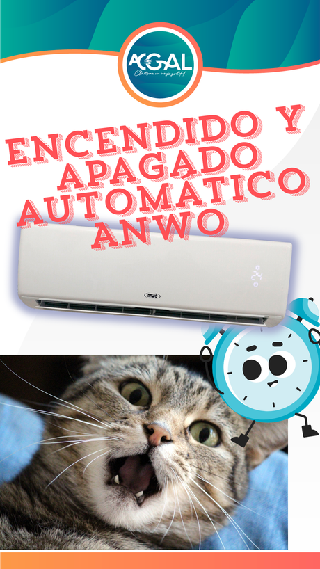 ¿Como programar encender/apagar automático en tu aire acondicionado ANWO?
