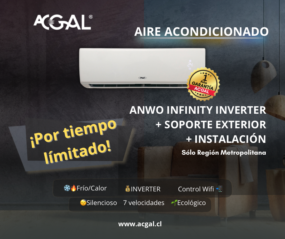 PACK ANWO INFINITY INVERTER INSTALADO