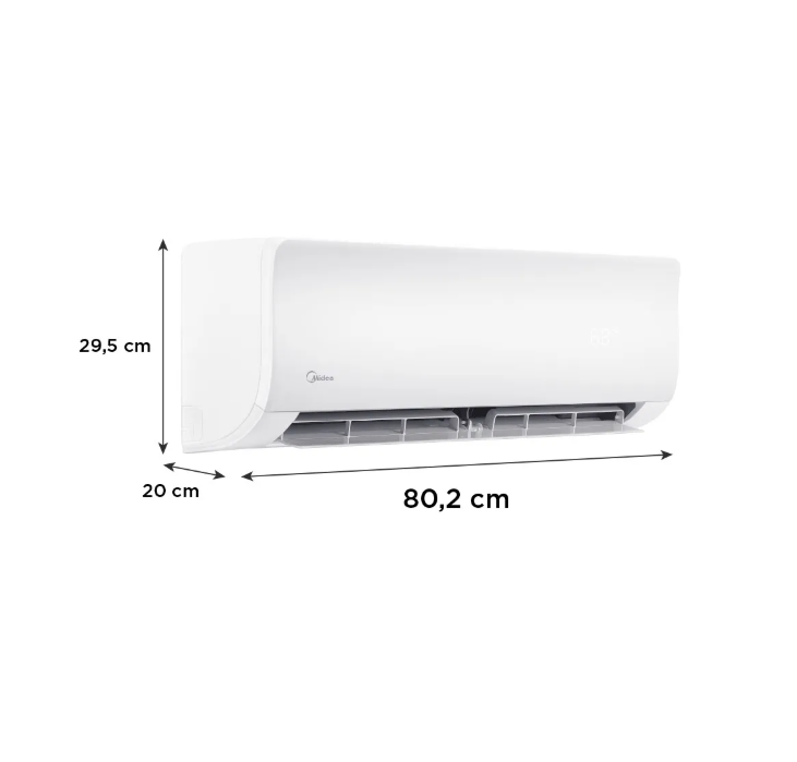 Split Muro 12000 BTUH INVERTER R410a XTREME DURA MIDEA