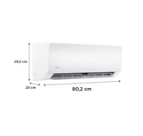 Split Muro 12000 BTUH INVERTER R410a XTREME DURA MIDEA