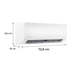 Split Muro 9000 BTUH INVERTER R410a XTREME DURA MIDEA