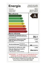 Split Consola 18000 BTUH INVERTER XTREME HEAT MIDEA