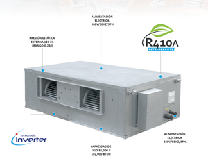 SPLIT DUCTO ALTA CAPACIDAD