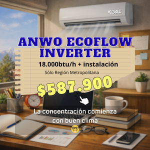 INSTALACIÓN INCLUIDA HASTA 36m2