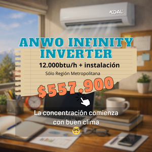 INSTALACIÓN INCLUIDA HASTA 24m2